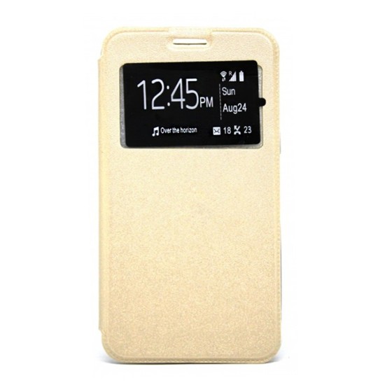 Capa Candy Flip Huawei P20 Lite Dourado